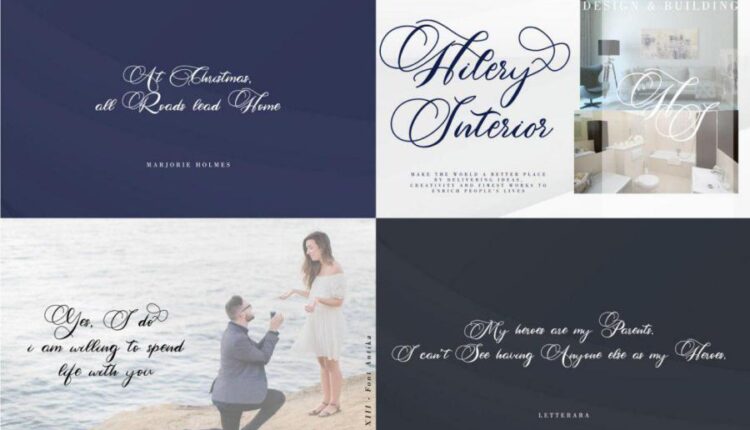 فونت انگلیسی نمایشی عتیقه   Antika display Font