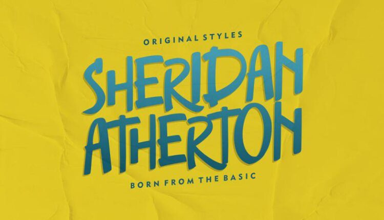 فونت انگلیسی فانتزی هادسون   Headson Font