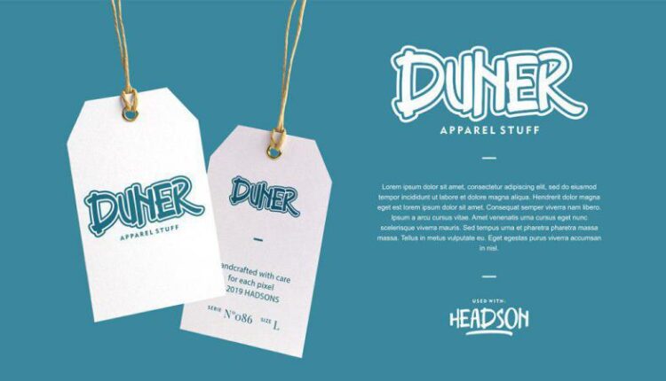 فونت انگلیسی فانتزی هادسون   Headson Font