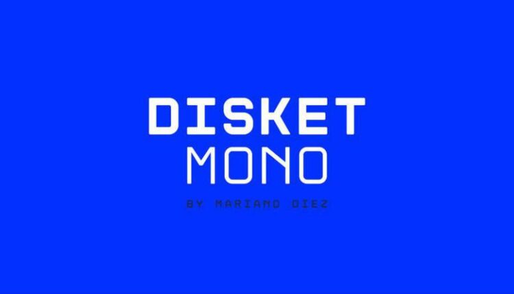 فونت انگلیسی سنس دیسک   Disket Rostype Font