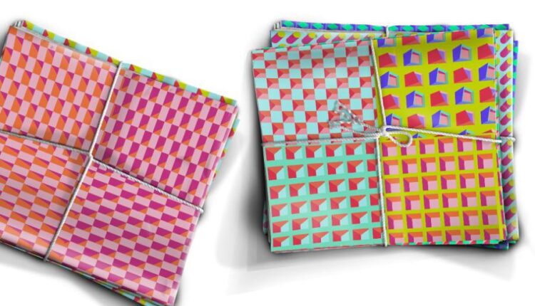 اشکال هندسی و انتزاعی نا منظم   Brutal Geo Patterns