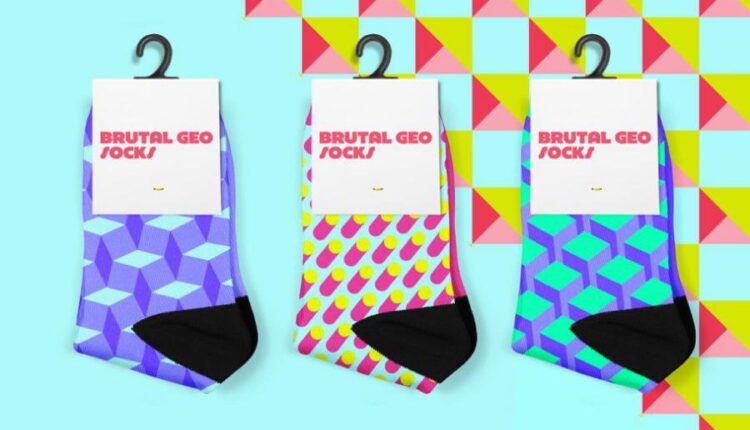 اشکال هندسی و انتزاعی نا منظم   Brutal Geo Patterns