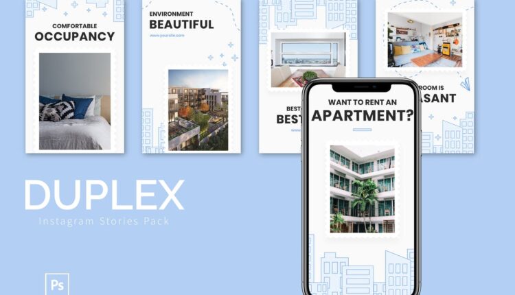 پک های پست و استوری آماده اینستاگرام   Duplex Instagram