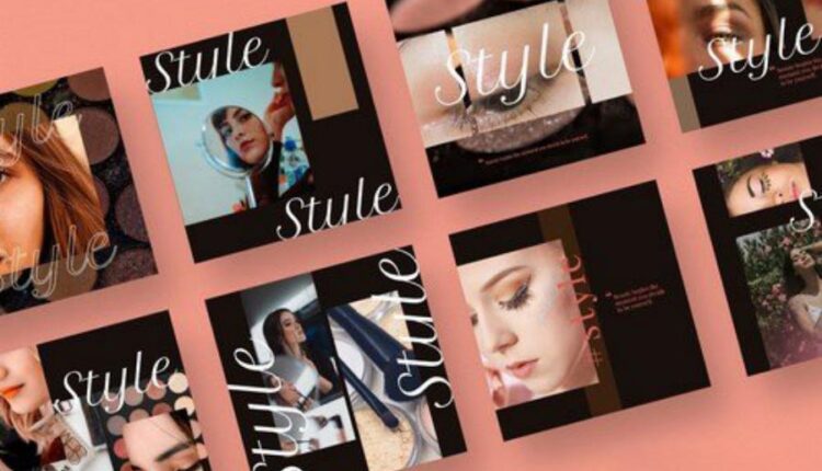 قالب های آماده اینستاگرام با موضوع آرایشی بهداشتی   Instagram