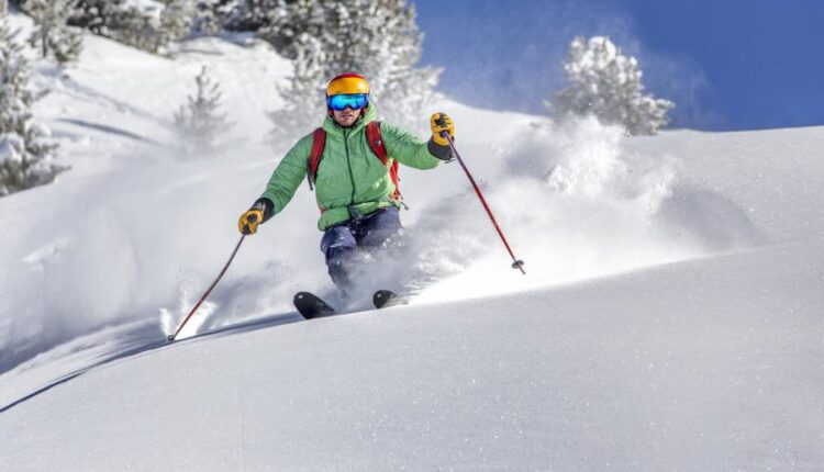 عکس استوک اسکی بر روی برف   Photos   Skiing Set 11