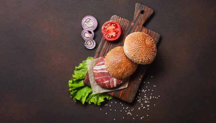 عکس استوک همبرگر و فست فود   Hamburger Stock