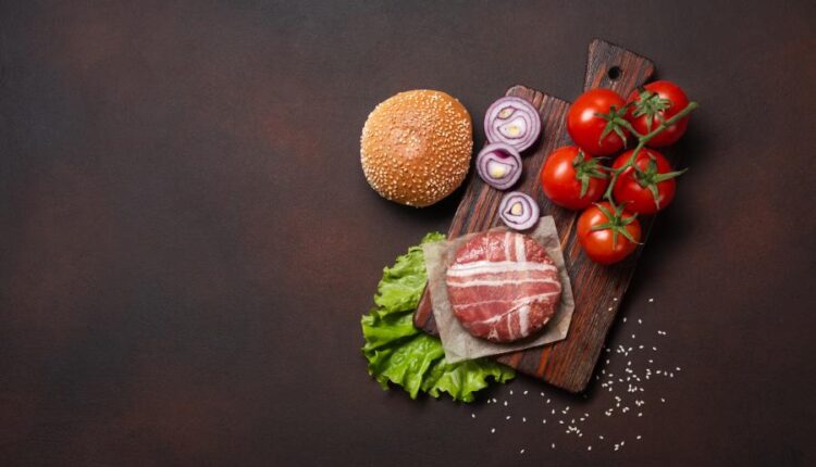 عکس استوک همبرگر و فست فود   Hamburger Stock