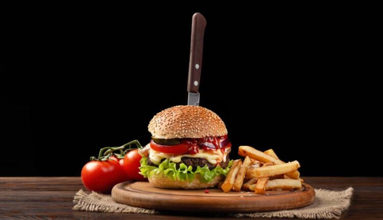 عکس استوک همبرگر و فست فود   Hamburger Stock
