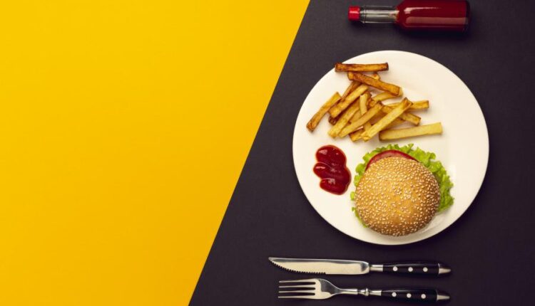 عکس استوک همبرگر و فست فود   Hamburger Stock