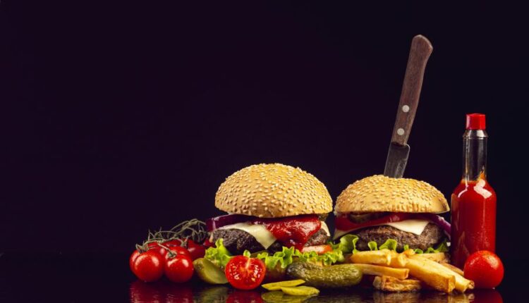 عکس استوک همبرگر و فست فود   Hamburger Stock