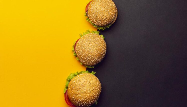 عکس استوک همبرگر و فست فود   Hamburger Stock