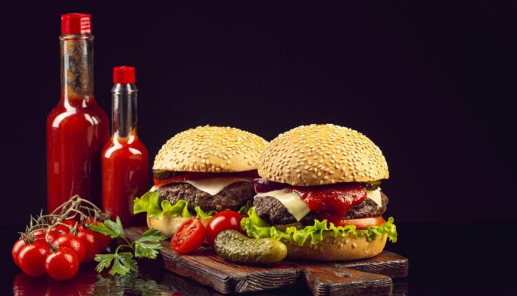 عکس استوک همبرگر و فست فود   Hamburger Stock