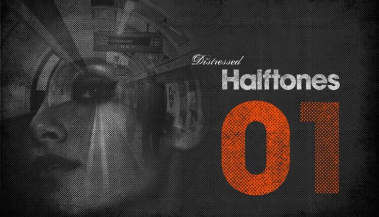 تصاویر PNG بافت هافتون   Distressed Halftones