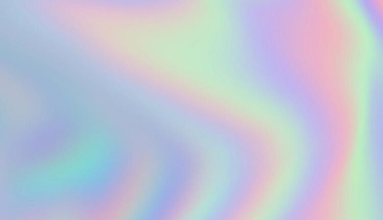 عکس استوک انتزاعی هولوگرامی   Iridescent Backgrounds