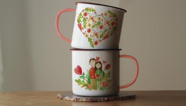 عکس PNG آبرنگی روز ولنتاین   Valentines Day Watercolor