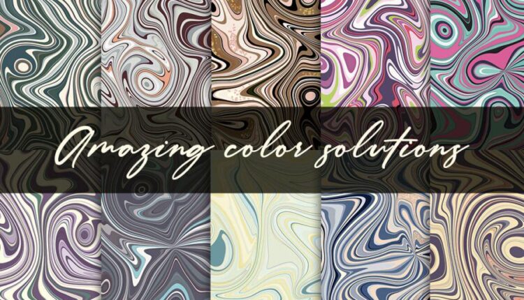 30 تسکچر موج دار رنگ های متنوع   30 Wave Seamless Textures