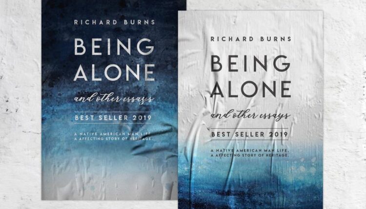 10 موکاپ پوستر چسبیده به دیوار   Glued Poster Mockup