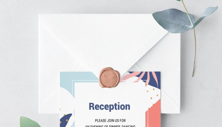 مجموعه فایل های طراحی انتزاعی ممفیس   Memphis Invitation Set