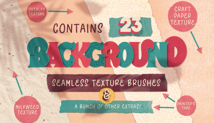 مجموعه پس زمینه و 87 براش Background Set   Procreate