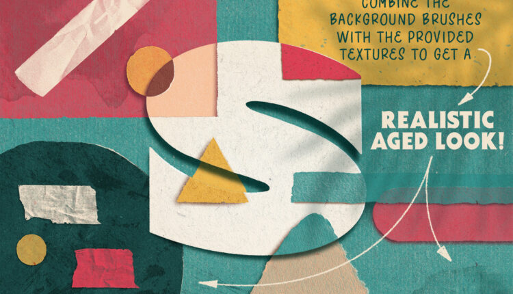 مجموعه پس زمینه و 87 براش Background Set   Procreate