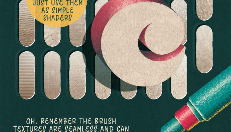 مجموعه پس زمینه و 87 براش Background Set   Procreate