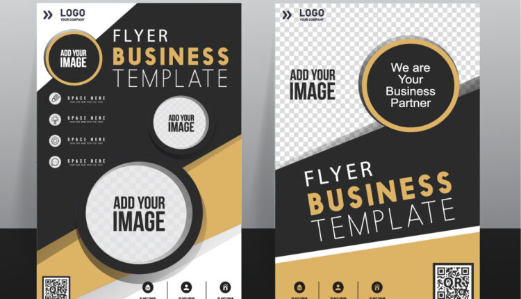 طرح آماده لایه باز وکتور برای تراکت –  Templates Vector Design