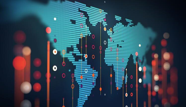 عکس استوک دنیای دیجیتال  – Abstract Illustration Stock Images