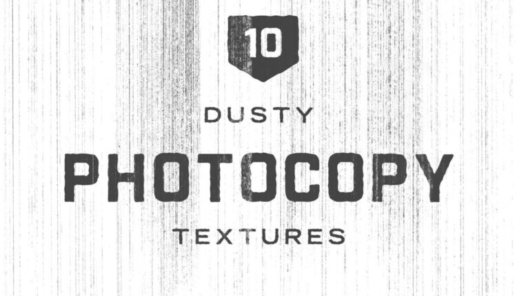 بافت خاص کاغذ فتوکپی شده  – Elements Photocopy Textures