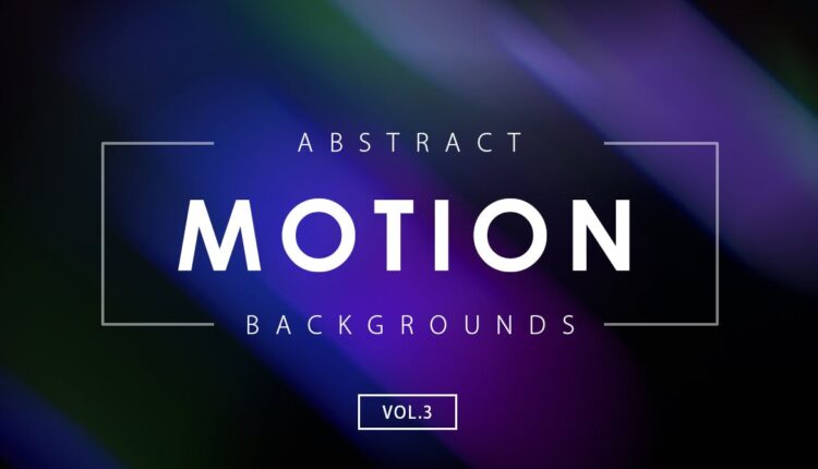 تصاویر زمینه نور حرکتی – 30 Motion Backgrounds Vol.3