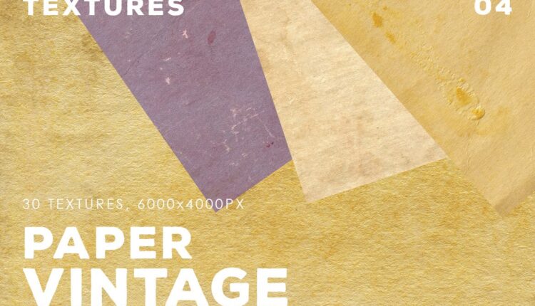 انواع بافت کاغذ کرافت و رنگی –Vintage Paper Textures