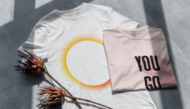 موکاپ تی شرت اسپرت – Elements T Shirt Branding Mockup