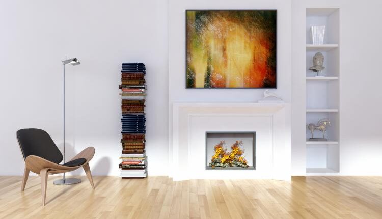 عکس استوک طراحی داخلی منزل – Modern Home Stock Photo