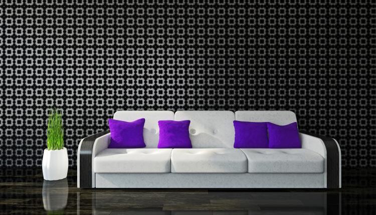 عکس استوک طراحی داخلی منزل – Modern Home Stock Photo