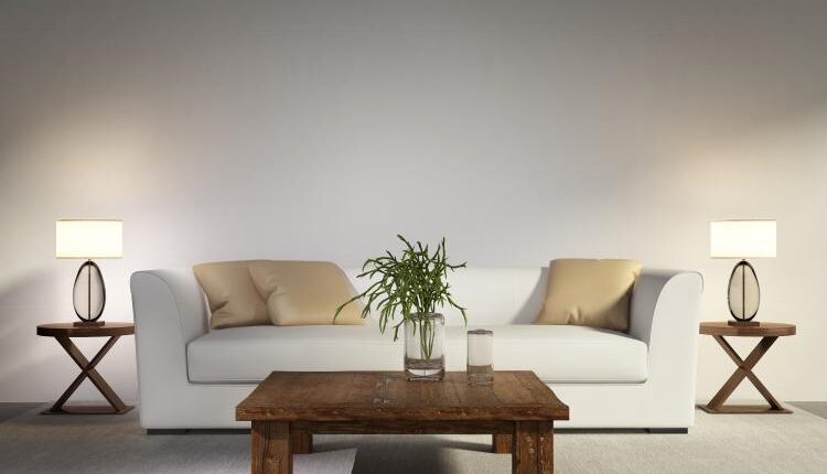 عکس استوک طراحی داخلی منزل – Modern Home Stock Photo