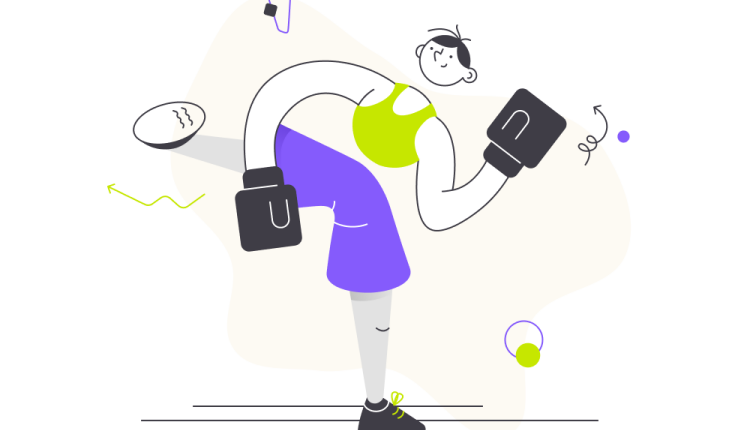 مجموعه تصویرسازی ورزشی بسیار جذاب – Yollo Sport Iillustration