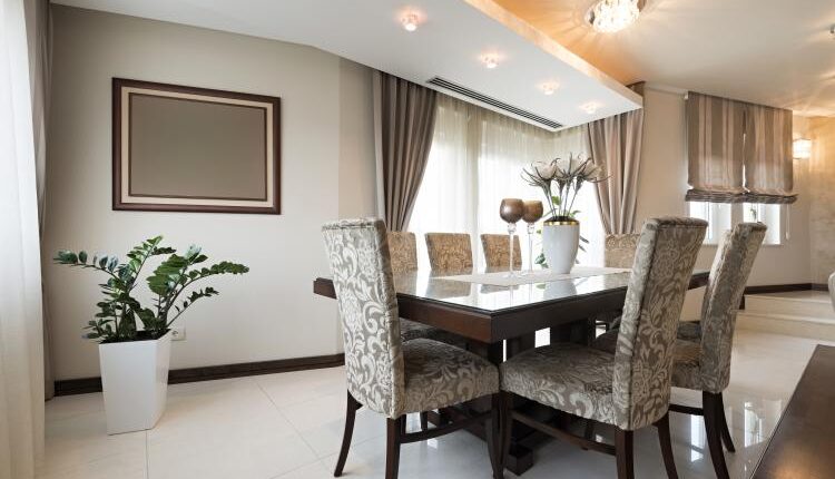 عکس استوک طراحی داخلی منزل – Modern Home Stock Photo