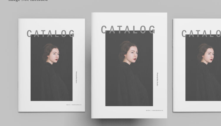 موکاپ کاتالوگ چند صفحه ای  – Brochure Mockup
