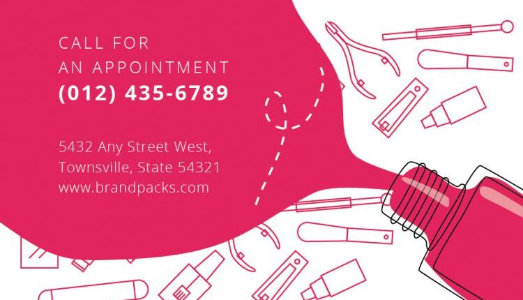 فایل آماده طراحی برای ناخنکار – Nail Bar Templates Pack