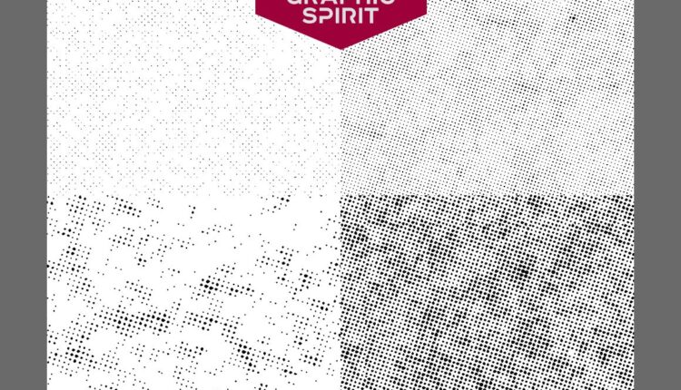 پترن و بافت به سبک هافتون – Seamless Halftone Dot Patterns