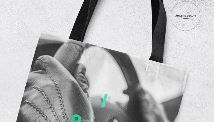 موکاپ کیسه پارچه ای خرید – Shopper Canvas Bag Mockup Set