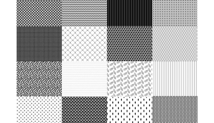 پترن هندسی و متنوع برای Patterns For Procreate    Procreate