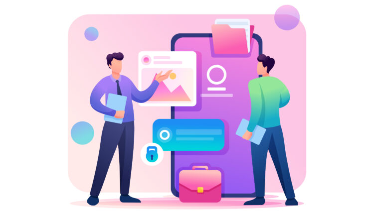 وکتور تصویرسازی حسابداری و مالی – Financial Agreement Design