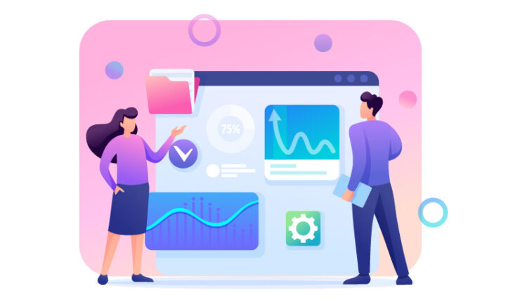 وکتور تصویرسازی حسابداری و مالی – Financial Agreement Design