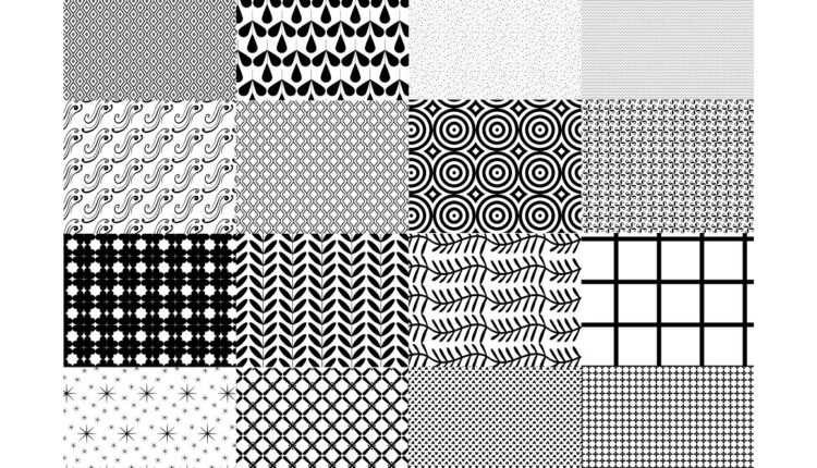 پترن هندسی و متنوع برای Patterns For Procreate    Procreate
