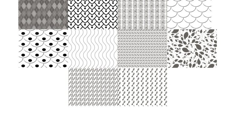 پترن هندسی و متنوع برای Patterns For Procreate    Procreate