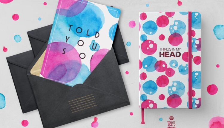 پترن نقطه ای آبرنگی  – Limitless Dots, Pattern Pack