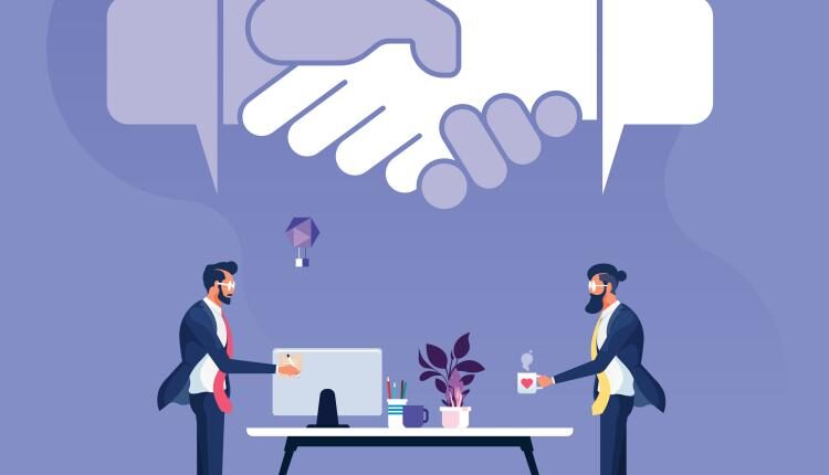 وکتورتصویرسازی کسب و کار   Business People Innovating