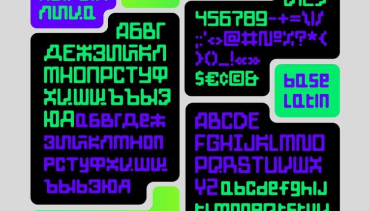 فونت انگلیسی آووما – Awoma Font