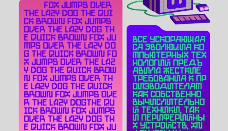 فونت انگلیسی آووما – Awoma Font