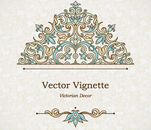 طرح وکتورهای اسلیمی و ختایی – Ornate Element For Decor